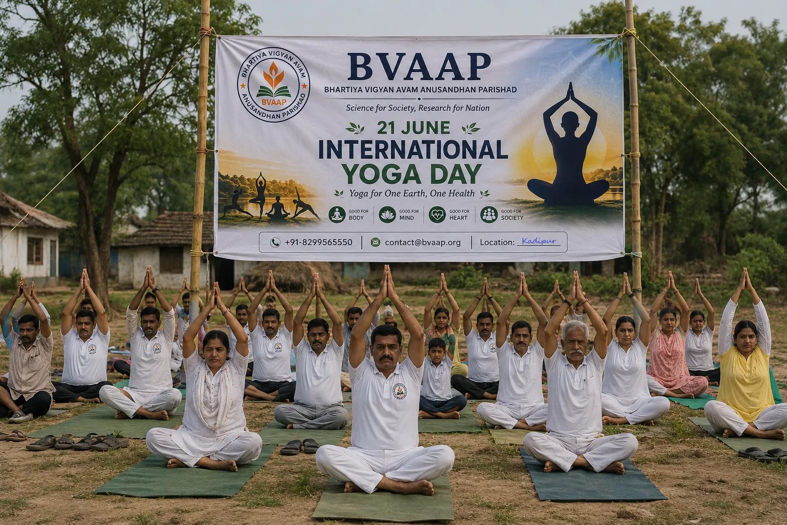 International Yoga Day Celebration 2026 at Kadipur