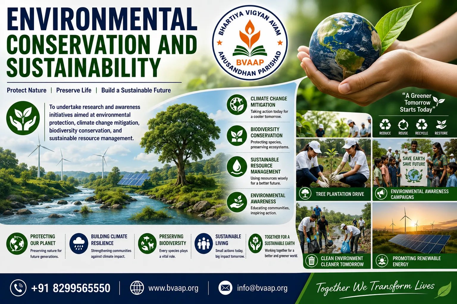 Environmental Conservation and Sustainability